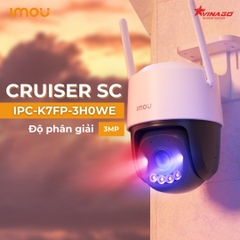 Imou Cruiser SC - IPC-K7FP-3H0WE - Camera ngoài trời quay quét 360, đàm thoại 2 chiều