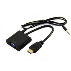 Cáp chuyển HDMI sang VGA + Audio