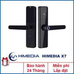 KHÓA CỬA VÂN TAY HIMEDIA X7 - TÍCH HỢP APP TUYA WIFI - 2021