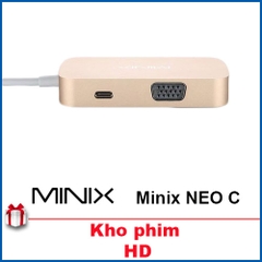 MINIX NEO C, USB-C Multiport Adapter - HDMI 4K