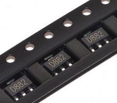 D882 SOT89 TRANS NPN 3A 30V (SMD) D882 SOT89 TRANS NPN 3A 30V (SMD)