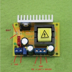 MẠCH TĂNG ÁP DC-DC ZVS 45V-390V 780V MẠCH TĂNG ÁP DC-DC ZVS 45V-390V 780V