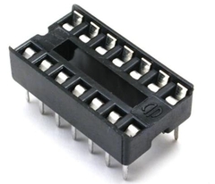 Đế IC 14P (DIP14) Đế IC 14P (DIP14)