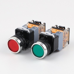 Nút nhấn LA38-11D On Off, có đèn 22mm Nút nhấn LA38-11D On Off, có đèn 22mm