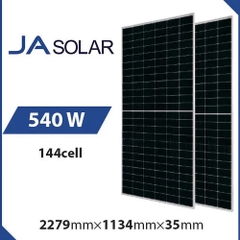 Tấm pin năng lượng mặt trời JA Solar 540W LOẠI A COCQ VAT ĐẦY ĐỦ Tấm pin năng lượng mặt trời JA Solar 540W LOẠI A COCQ VAT ĐẦY ĐỦ