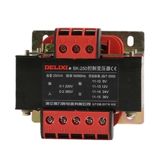 Biến áp BK-250VA Delixi Input 220/380V Output 36/24/12/6V