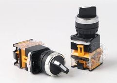 Công tắc xoay LA38 3 vị trí phi 22MM Công tắc xoay LA38 3 vị trí phi 22MM