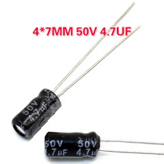 Tụ 4.7uF 50V Tụ 4.7uF 50V