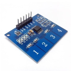 Module cảm ứng 4 phím TTP224 Module cảm ứng 4 phím TTP224