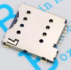 6-Pin Micro SIM Socket Push-Push 6-Pin Micro SIM Socket Push-Push