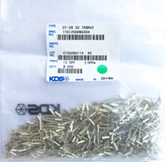 Thạch Anh 32.768KHz 5ppm 2x6mm (KDS-Japan) Thạch Anh 32.768KHz 5ppm 2x6mm (KDS-Japan)