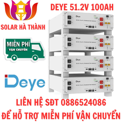 Pin Lithium DEYE 51,2V-100Ah | DEYE SE-G5.1 Pro