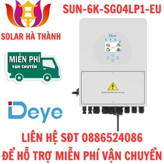Inverter Hybrid Deye 6kW | Biến tần hòa lưới lưu trữ Deye 6KW SUN-6K-SG04LP1-EU