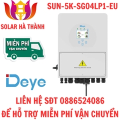 Inverter Hybrid Deye 5kW | Biến tần hòa lưới lưu trữ Deye SUN-5K-SG04LP1-EU