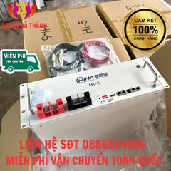 Pin Lithium Hinaess 51.2V-100Ah có giao tiếp bảo hành 10 năm với inverter luxpower Pin Lithium Hinaess 51.2V-100Ah có giao tiếp bảo hành 10 năm với inverter luxpower