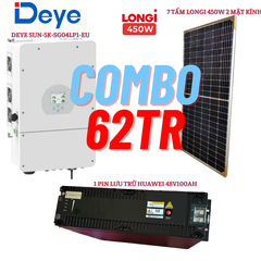 Combo điện mặt trời Hybrid Cao Cấp cho gia đình tiền điện 900.000đ - 1.500.000đ Lắp Đặt Cực Dễ Dàng Combo điện mặt trời Hybrid Cao Cấp cho gia đình tiền điện 900.000đ - 1.500.000đ Lắp Đặt Cực Dễ Dàng