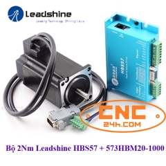 Bộ 2Nm Leadshine Driver HBS57 + Động cơ 573HBM20