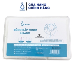 Bông đắp toner Likado 1000 miếng cotton mềm