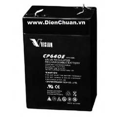 Ắc quy Vision 6V 4Ah CP640E