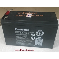 Ắc quy Panasonic 12V-7.2Ah LC-V127R2P1