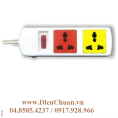 Ổ  cắm kéo dài Lioa 2TH52W-16A