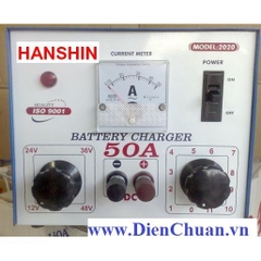 Sạc (nạp) ắc quy Hanshin 50A 12V-24V-36V-48V