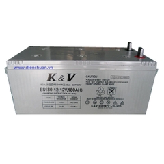 Ắc quy K&V 12V-180Ah ES 180H-12