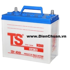 Ắc quy Tia Sáng 12V-45Ah NS60R/L (TS NS60L/R 12V 45Ah)