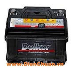 Ắc quy DELKOR 12V-55Ah Din MF 55530/55565