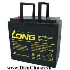 Ắc quy Long 12V-55Ah WP55-12N