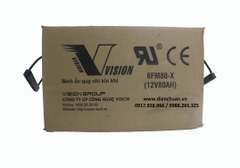 Ắc quy Vision 12V-80Ah 6FM80X/ 6FM80E-X