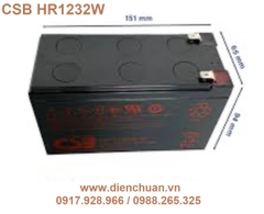 Ắc quy CSB HR1232W / CSB Battery HR1232W