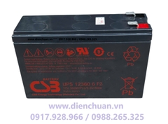 Ắc quy CSB 12V 6Ah ( UPS 12360 6 F2/ 12V 360W)
