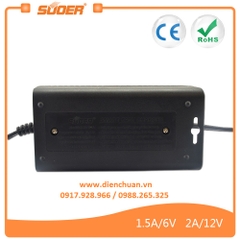 Sạc (nạp) ắc quy tự động 6V/12V 2A Suoer Son-D2A