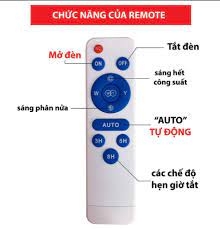 Remote- Điều khiển từ xa đèn năng lượng mặt trời