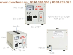 Ổn áp LIOA DRII-1000II ( 1KVA/1000VA 50V-250V)