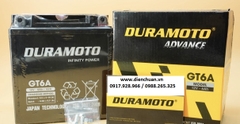 Ắc quy xe máy 12V 6ah Duramoto GT6A