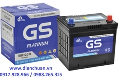 Ắc quy khô GS 12V 60Ah 55D23R