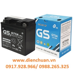 Ắc quy xe máy GS GT5A (12V-5Ah) dùng cho xe Honda Dream, Click ,Jupiter, Sirius, Taurus, Viva