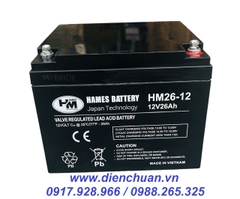 Ắc quy Hames 12V 26Ah HM26-12