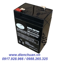 Ắc quy 6V 4.5Ah HAMES HM4.5-6 / pin 6V-4.5Ah