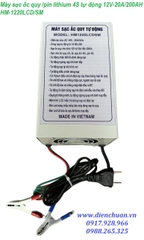 Máy sạc ắc quy tự động Hames 12V-200Ah HM-1220 LCD ( HAMES HM1220LCDSM 12V-20A/200AH)