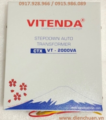Biến áp đổi nguồn 2KVA 220V sang 110V Vitenda