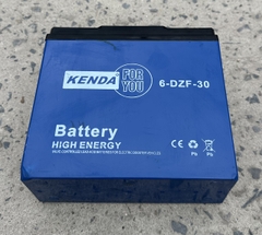 Ắc quy xe máy điện KENDA 12V-30AH - Bình xước móp góc do vận chuyển, mới 100% - Bán giá rẻ