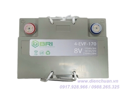 Bình ắc quy dùng cho xe điện du lịch xe golf KIJO 4-EVF-170 (8V- 170AH/3HR, 8V-187Ah/5HR, 8V-210Ah/20HR)