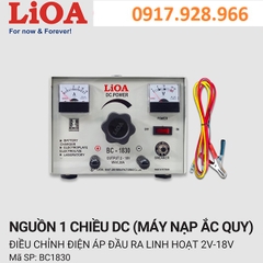 Máy Nạp Ắc quy LiOA 30A BC1830