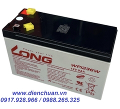Ắc quy dùng cho UPS- loa kéo- bình thuốc sâu- lưu điện cửa cuốn- xe điện trẻ em Long 12V-9Ah WP1236W