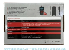 Máy đo kiểm tra ắc quy LANCOL Micro - 200 Pro ( Hàng Chính Hãng )- Battery Tester