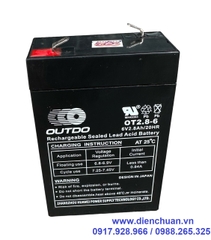 Ắc quy Outdo 6V-2.8Ah OT2.8-6