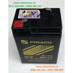 Ắc quy Pinaco Đồng Nai 6V 4.5Ah PA6-4.5